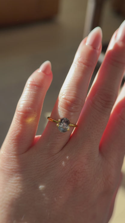 2.31 CT Oval Cut Alexandrite - GIA Certified