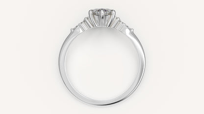 The Low Maeve Ring | Marquise | Setting Only