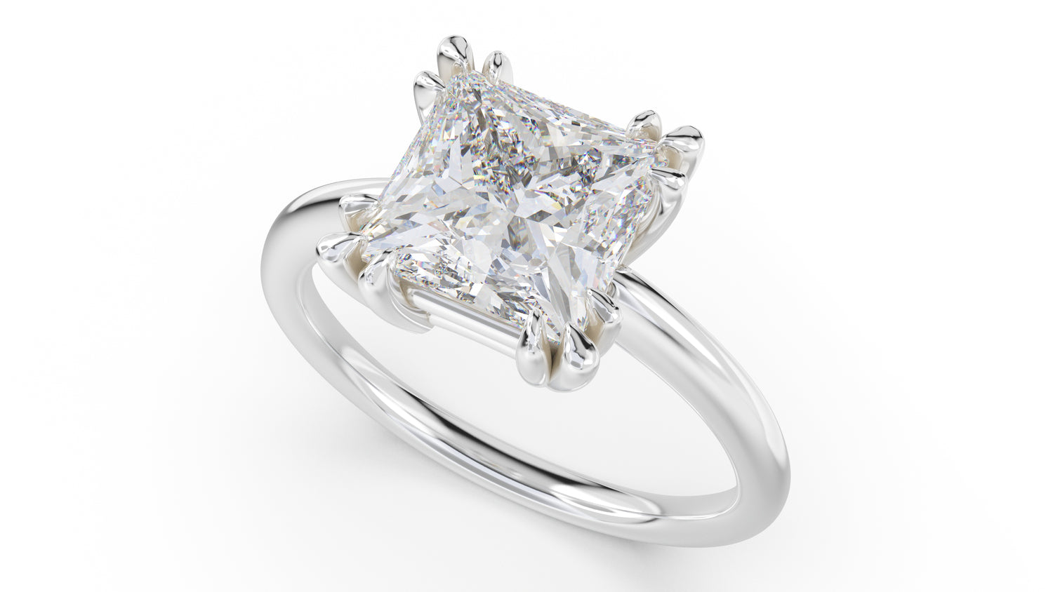 The Thalassa Ring | Princess - Lavender Creek Gems 
