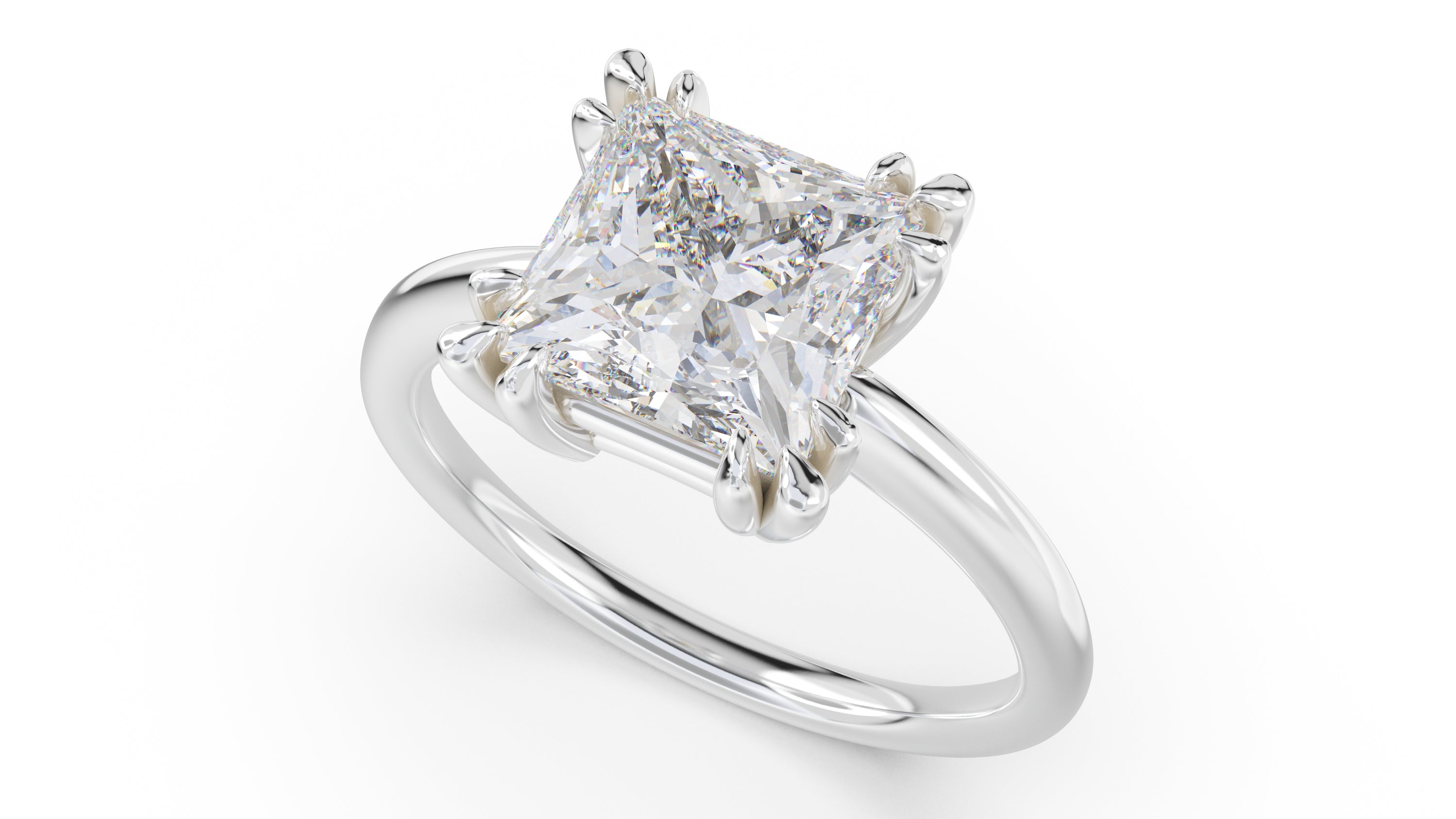The Thalassa Ring | Princess - Lavender Creek Gems 