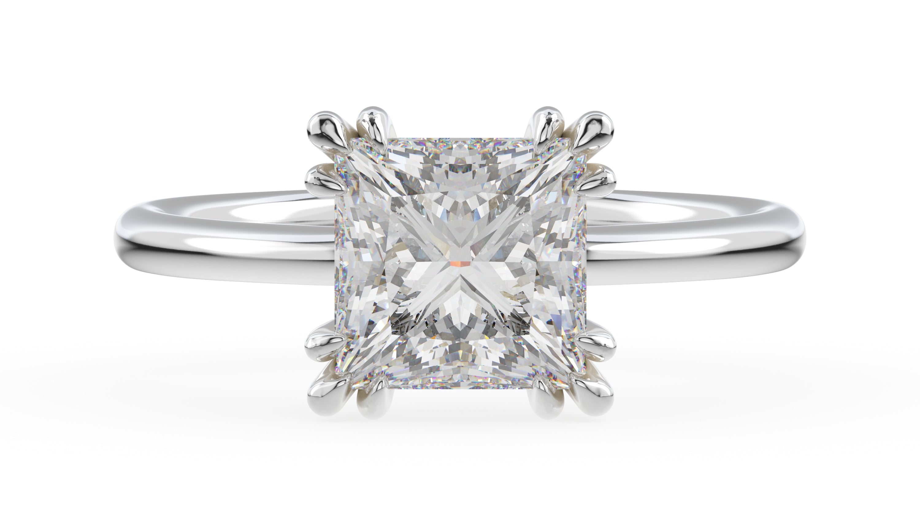 The Thalassa Ring | Princess - Lavender Creek Gems 