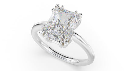 The Thalassa Ring | Radiant - Lavender Creek Gems 