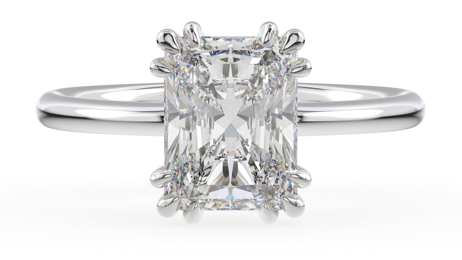 The Thalassa Ring | Radiant - Lavender Creek Gems 