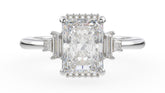 The Sura Ring | Radiant | Setting Only - Lavender Creek Gems 