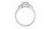 The Lyria Ring | Oval | Setting Only - Lavender Creek Gems 