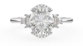 The Sura Ring | Oval | Setting Only - Lavender Creek Gems 