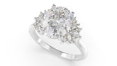 The Ambrosia Ring | Oval | Setting Only - Lavender Creek Gems 
