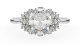 The Ambrosia Ring | Oval | Setting Only - Lavender Creek Gems 