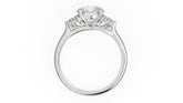 The Ambrosia Ring | Round | Setting Only - Lavender Creek Gems 