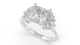 The Ambrosia Ring | Princess | Setting Only - Lavender Creek Gems 