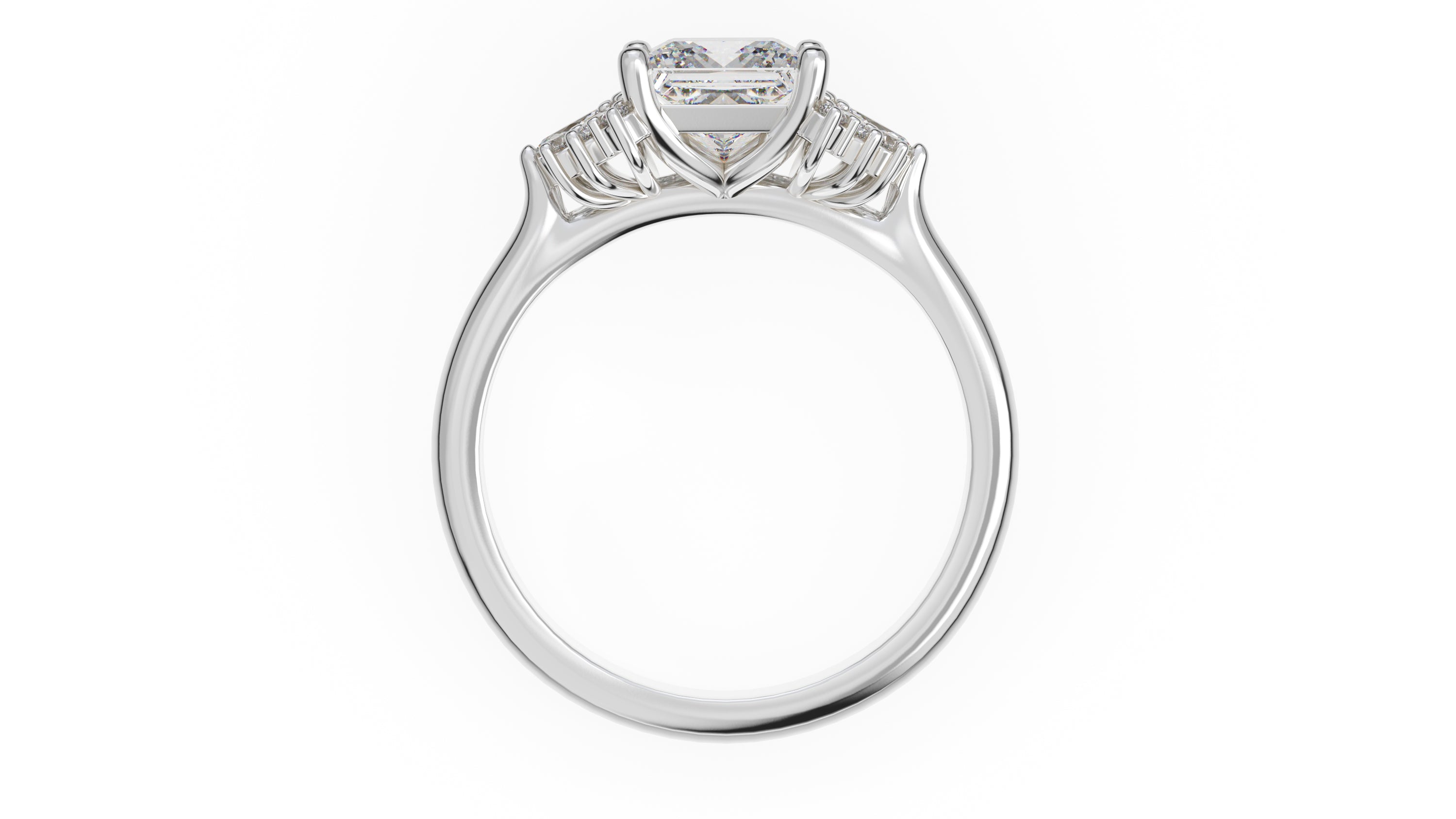 The Ambrosia Ring | Princess | Setting Only - Lavender Creek Gems 