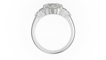 The Comtesse Ring | Oval | Setting Only - Lavender Creek Gems 