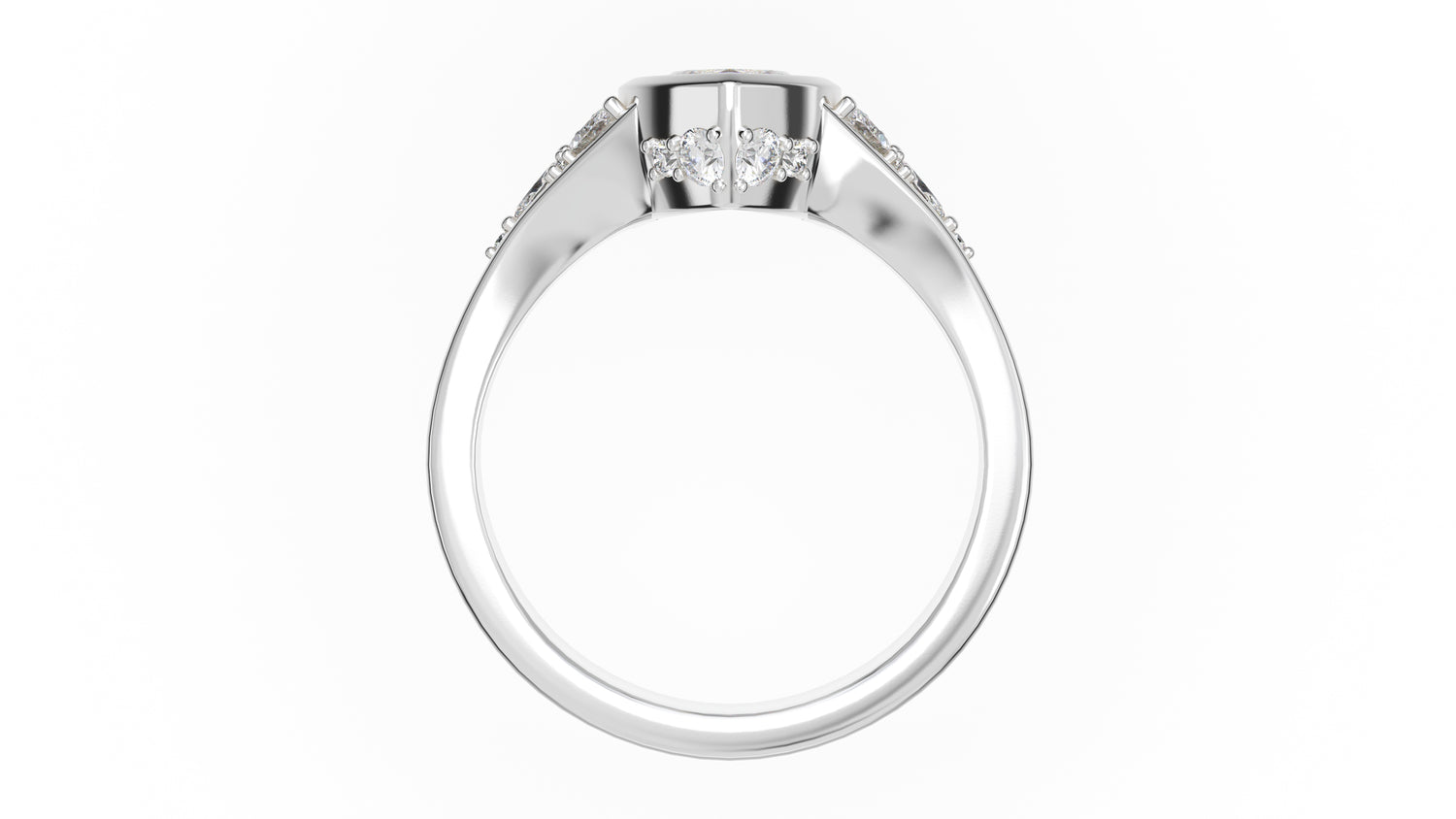 The Daylight Ring | Marquise | Setting Only - Lavender Creek Gems 