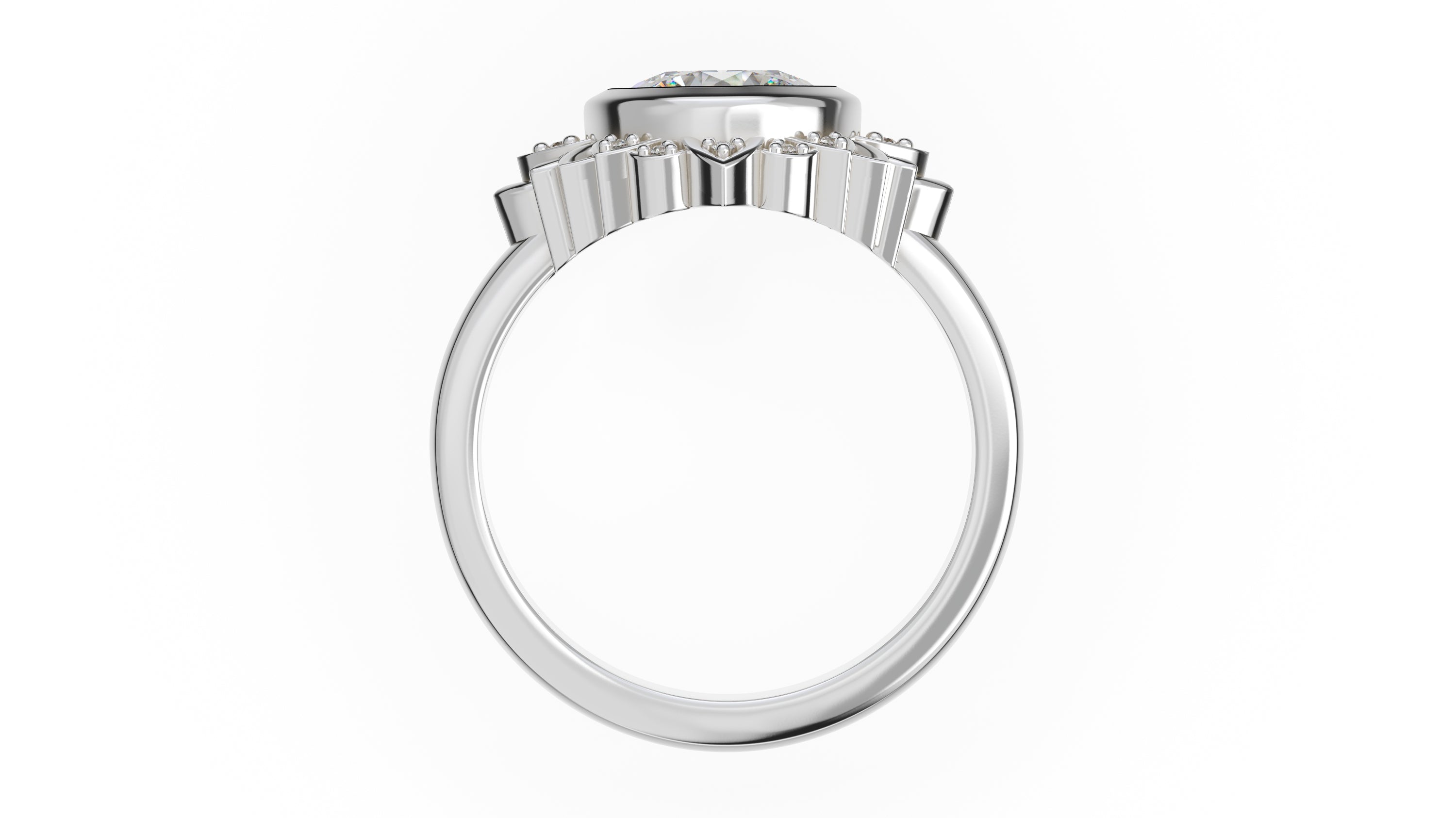 The Lotus Ring - Lavender Creek Gems 