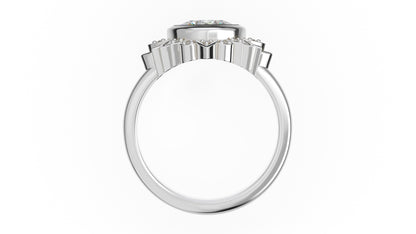 The Lotus Ring - Lavender Creek Gems 
