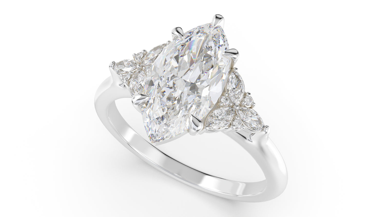 The Meadow Ring | Marquise | Setting Only - Lavender Creek Gems 