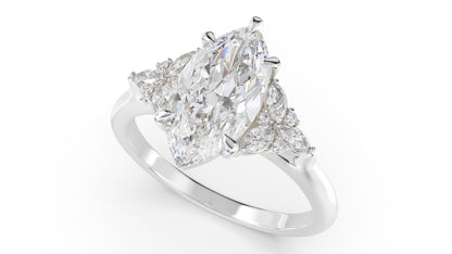 The Meadow Ring | Marquise | Setting Only - Lavender Creek Gems 