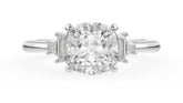 The Mira Ring | Cushion | Setting Only - Lavender Creek Gems 