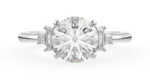 The Mira Ring | Round | Setting Only - Lavender Creek Gems 