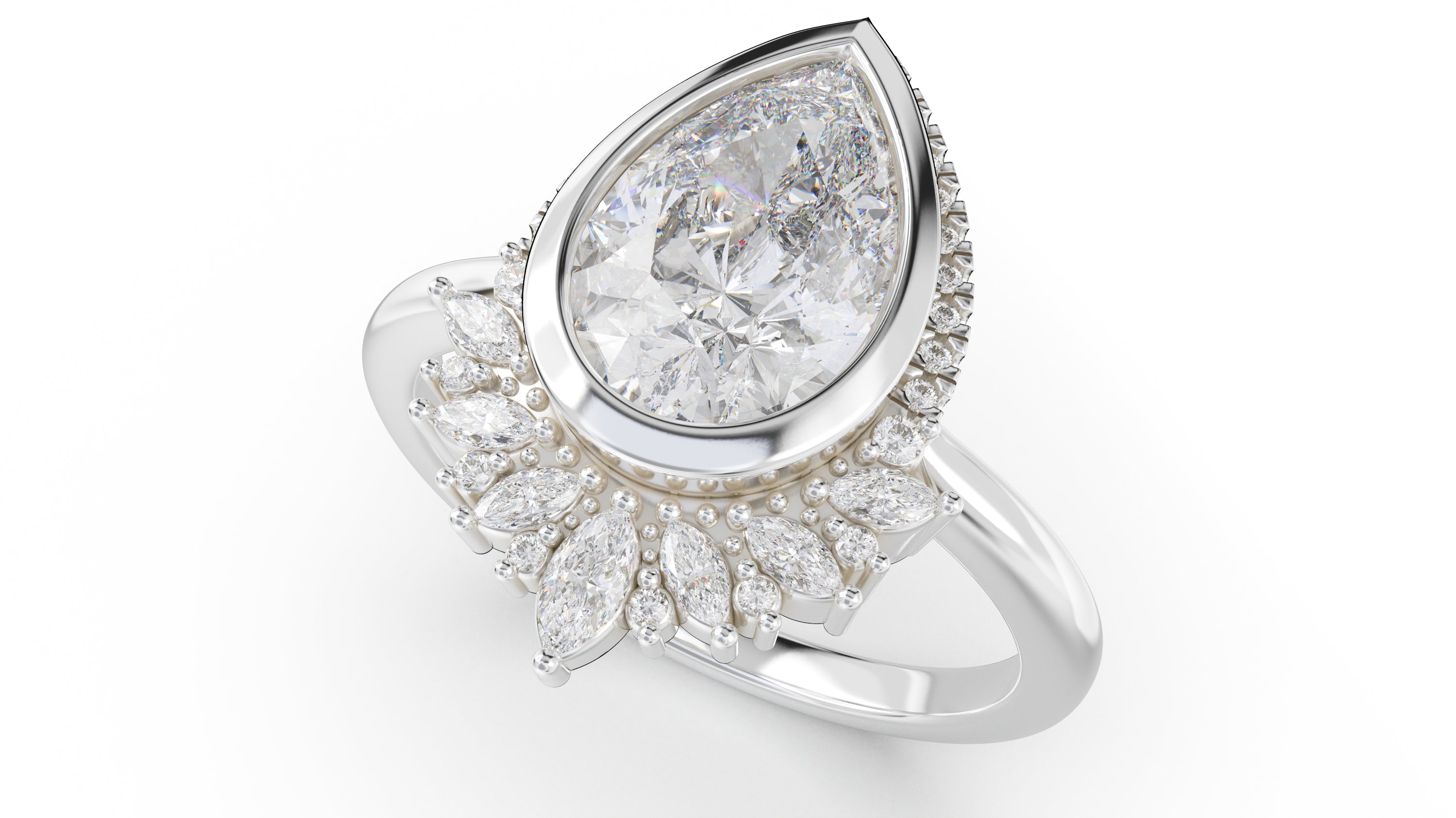 The Penelope Ring | Setting Only - Lavender Creek Gems 