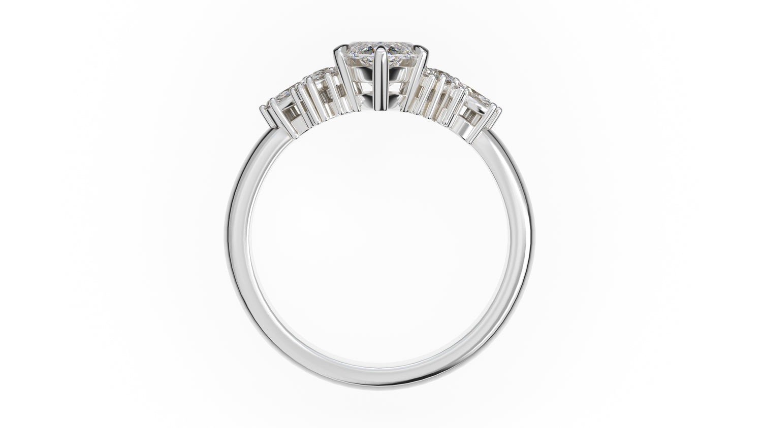 The Rosalie Ring | Marquise | Setting Only - Lavender Creek Gems 