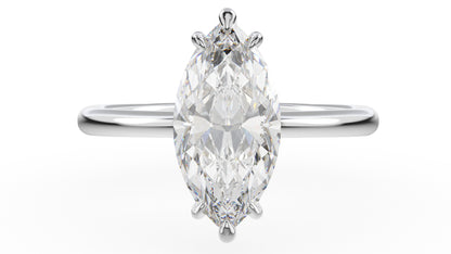 The Thalassa Ring | Marquise | Setting Only - Lavender Creek Gems 