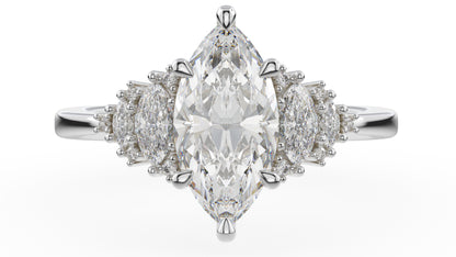 The Vivienne Ring - Lavender Creek Gems 
