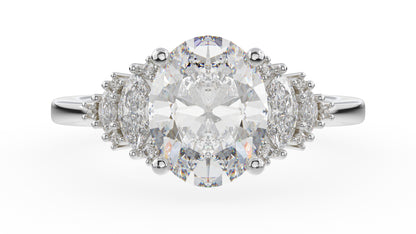 The Vivienne Ring - Lavender Creek Gems 