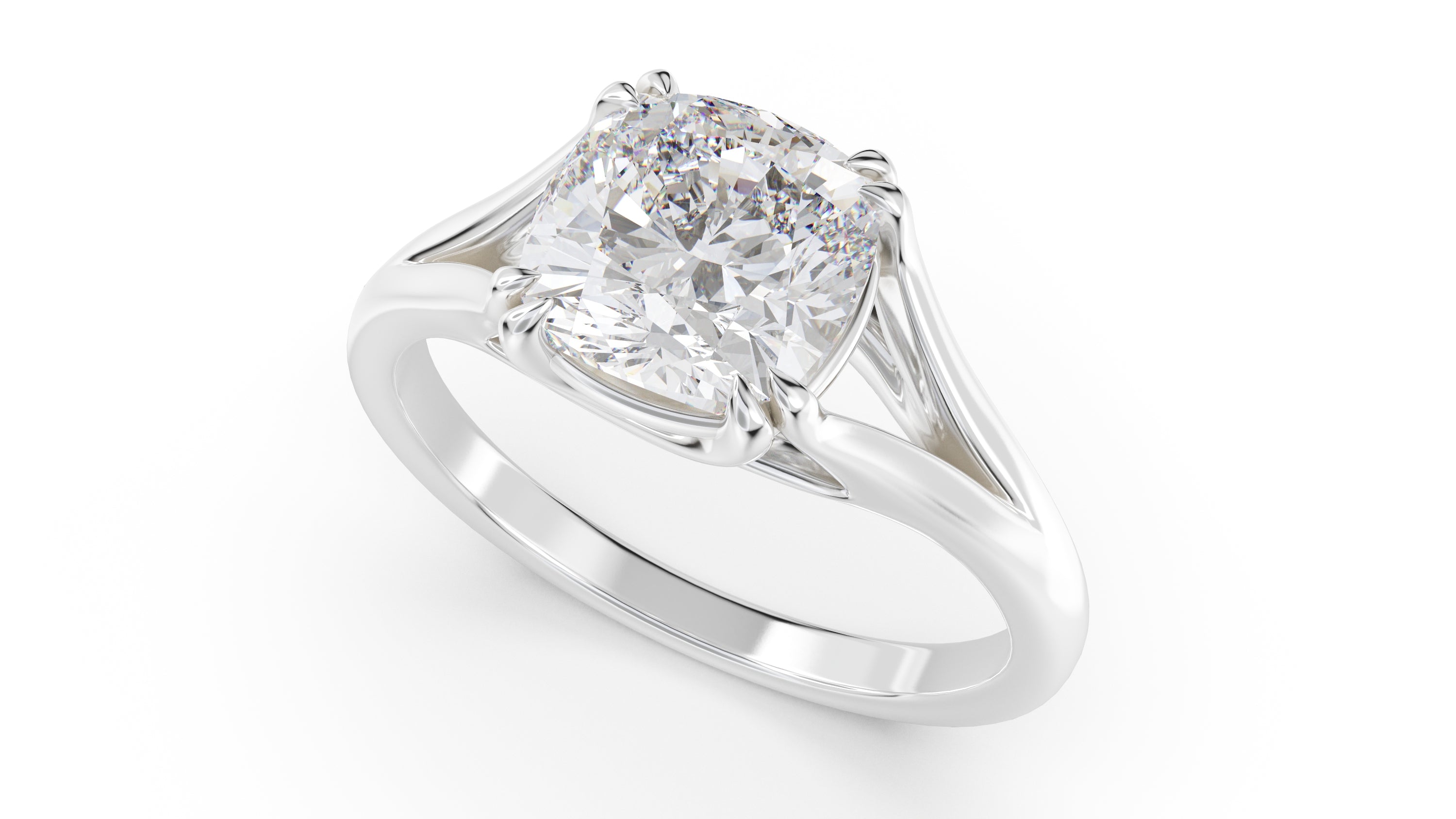 The Weaver Ring | Cushion | Setting Only - Lavender Creek Gems 