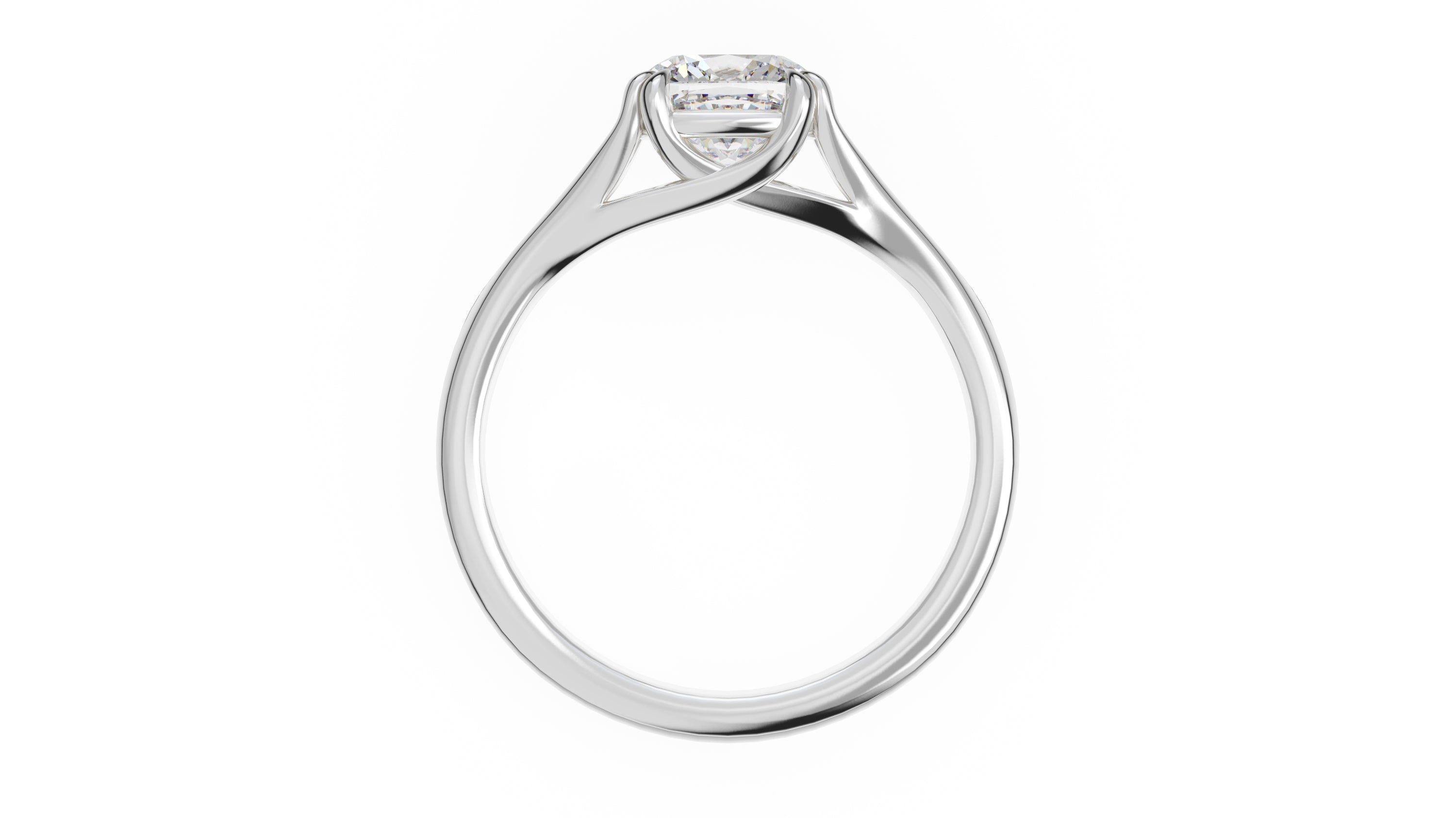 The Weaver Ring | Cushion | Setting Only - Lavender Creek Gems 
