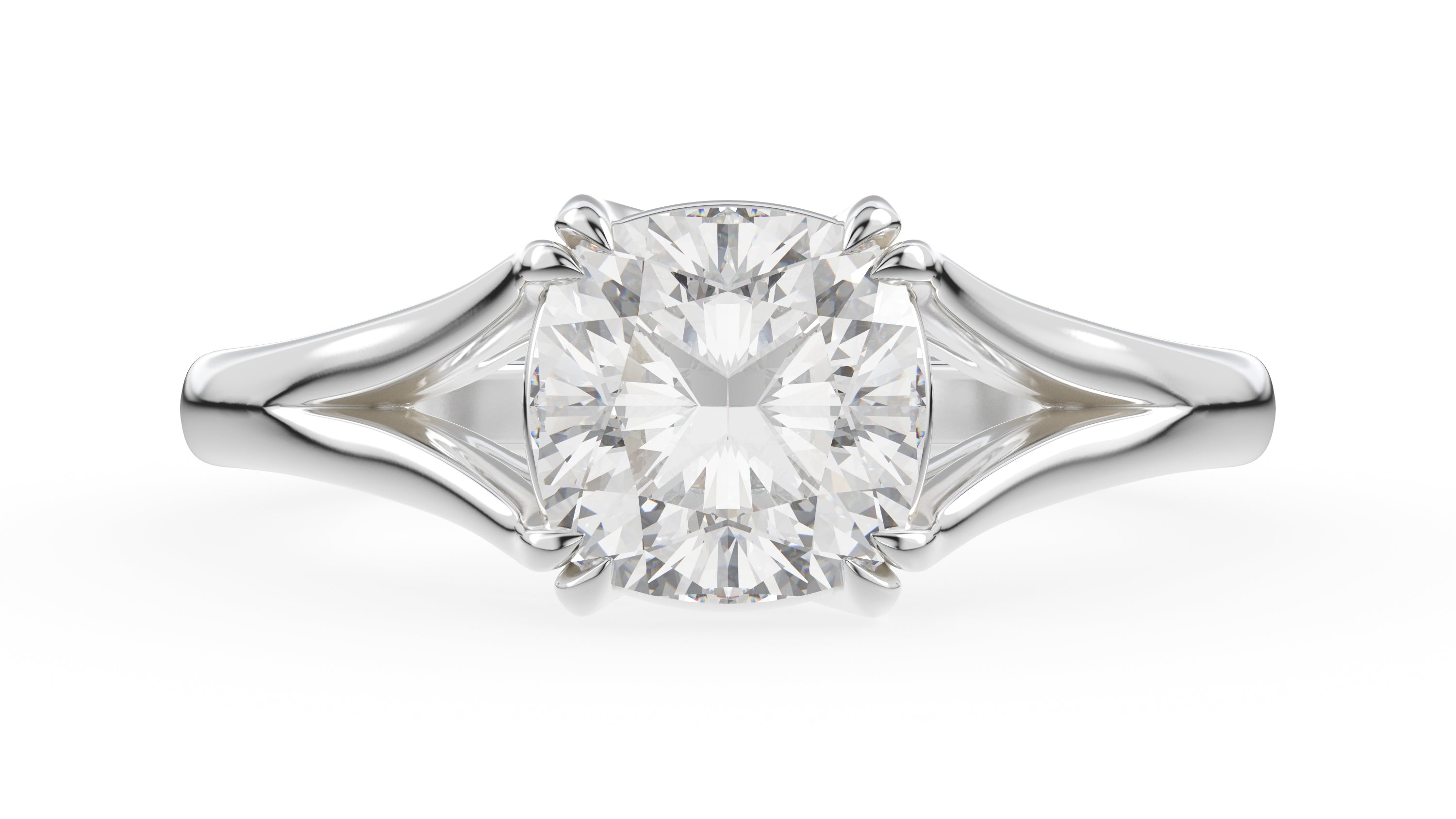 The Weaver Ring | Cushion | Setting Only - Lavender Creek Gems 