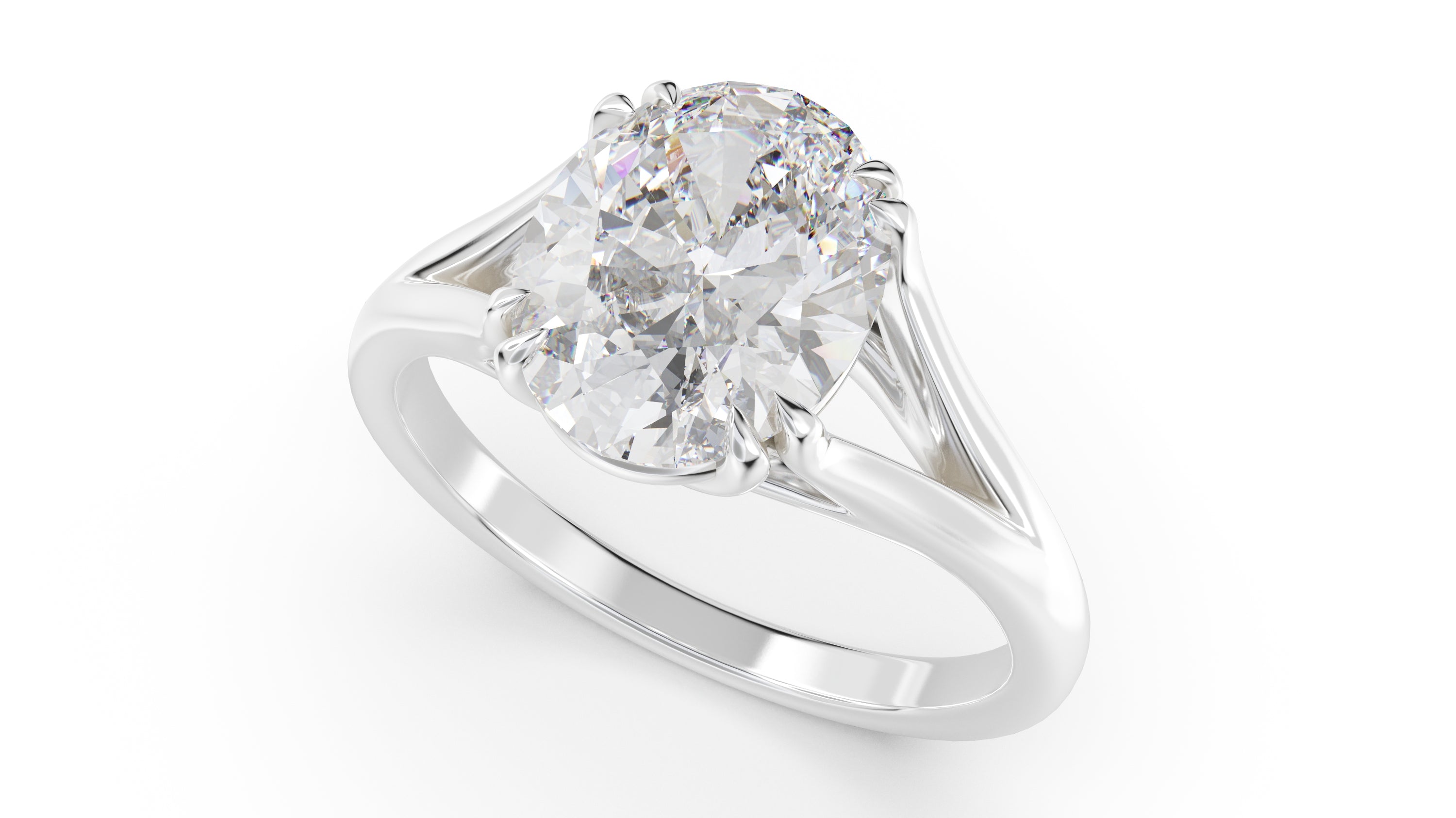The Weaver Ring | Oval | Setting Only - Lavender Creek Gems 