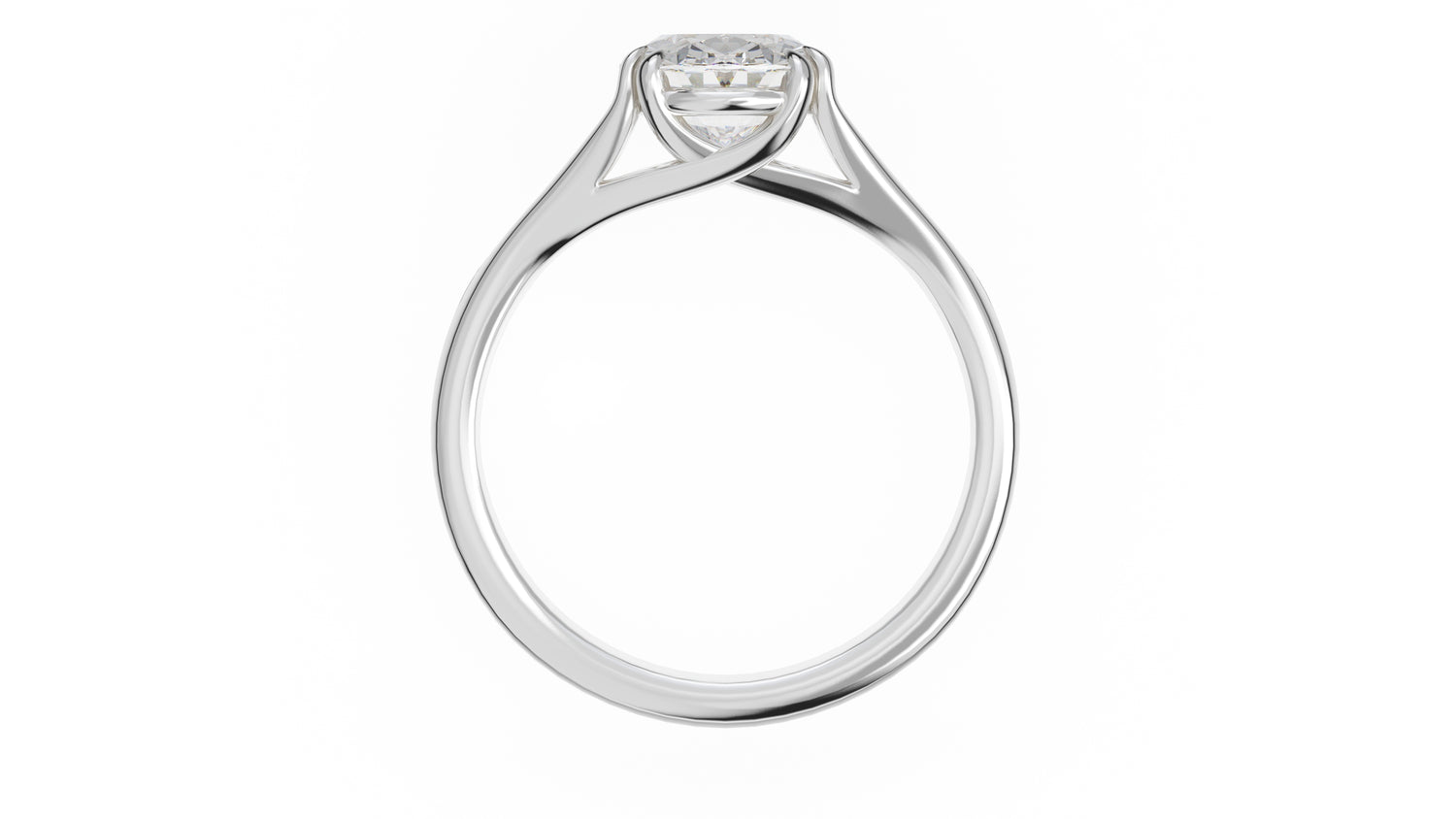 The Weaver Ring | Oval | Setting Only