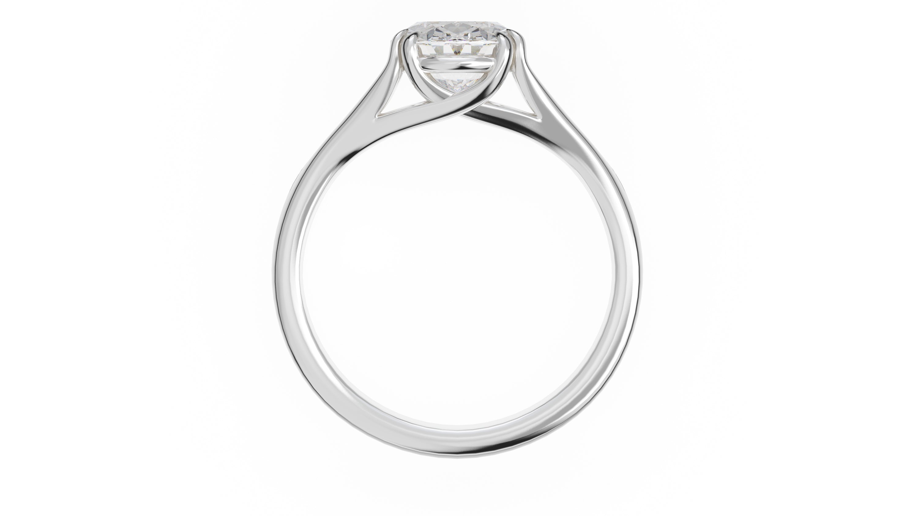 The Weaver Ring | Oval | Setting Only - Lavender Creek Gems 