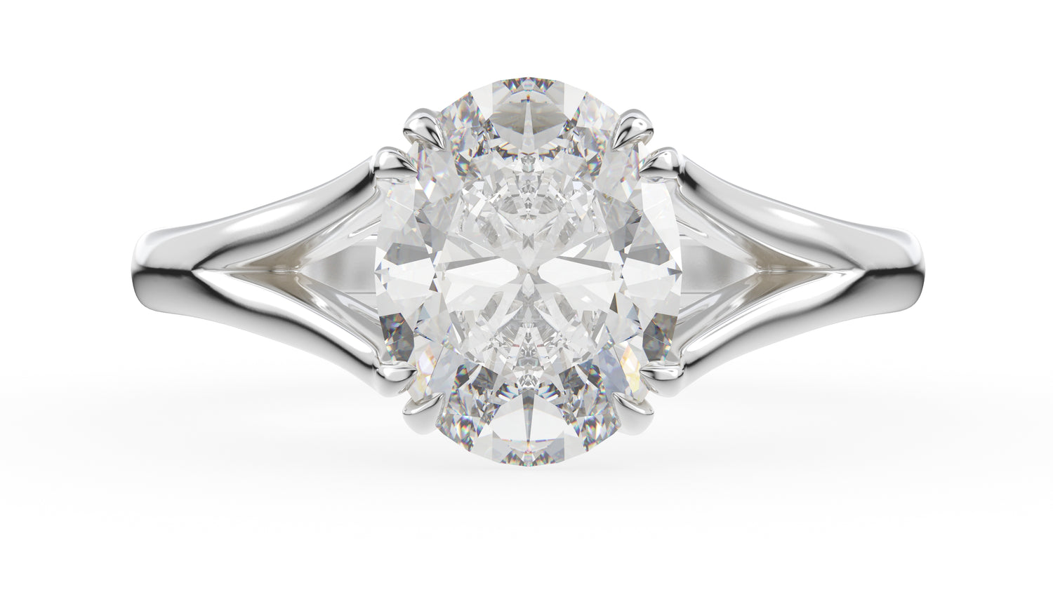 The Weaver Ring | Oval | Setting Only