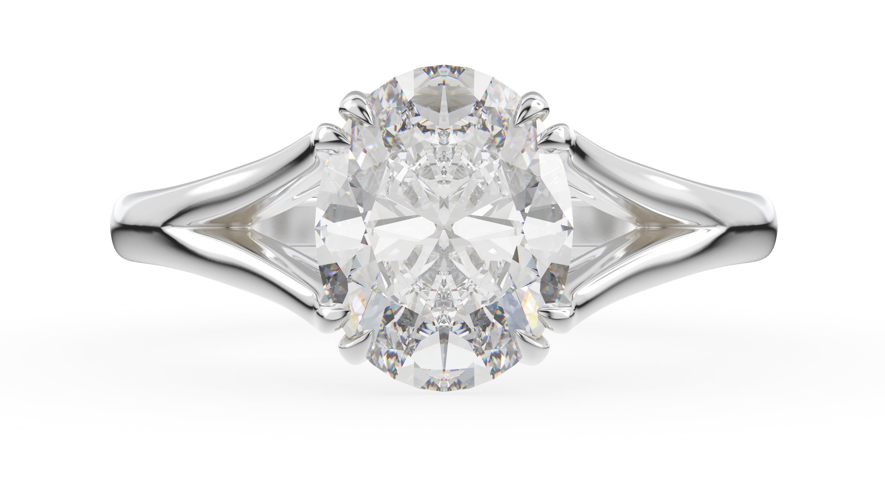 The Weaver Ring | Oval | Setting Only - Lavender Creek Gems 