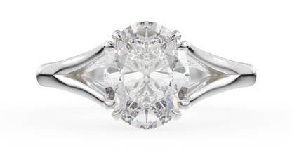 The Weaver Ring | Oval | Setting Only