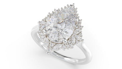 The Wisteria Ring | Setting Only - Lavender Creek Gems 