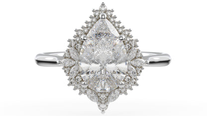 The Wisteria Ring | Setting Only - Lavender Creek Gems 