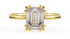 The Thalassa Ring | Emerald Cut - Lavender Creek Gems 