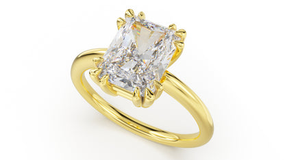 The Thalassa Ring | Radiant - Lavender Creek Gems 