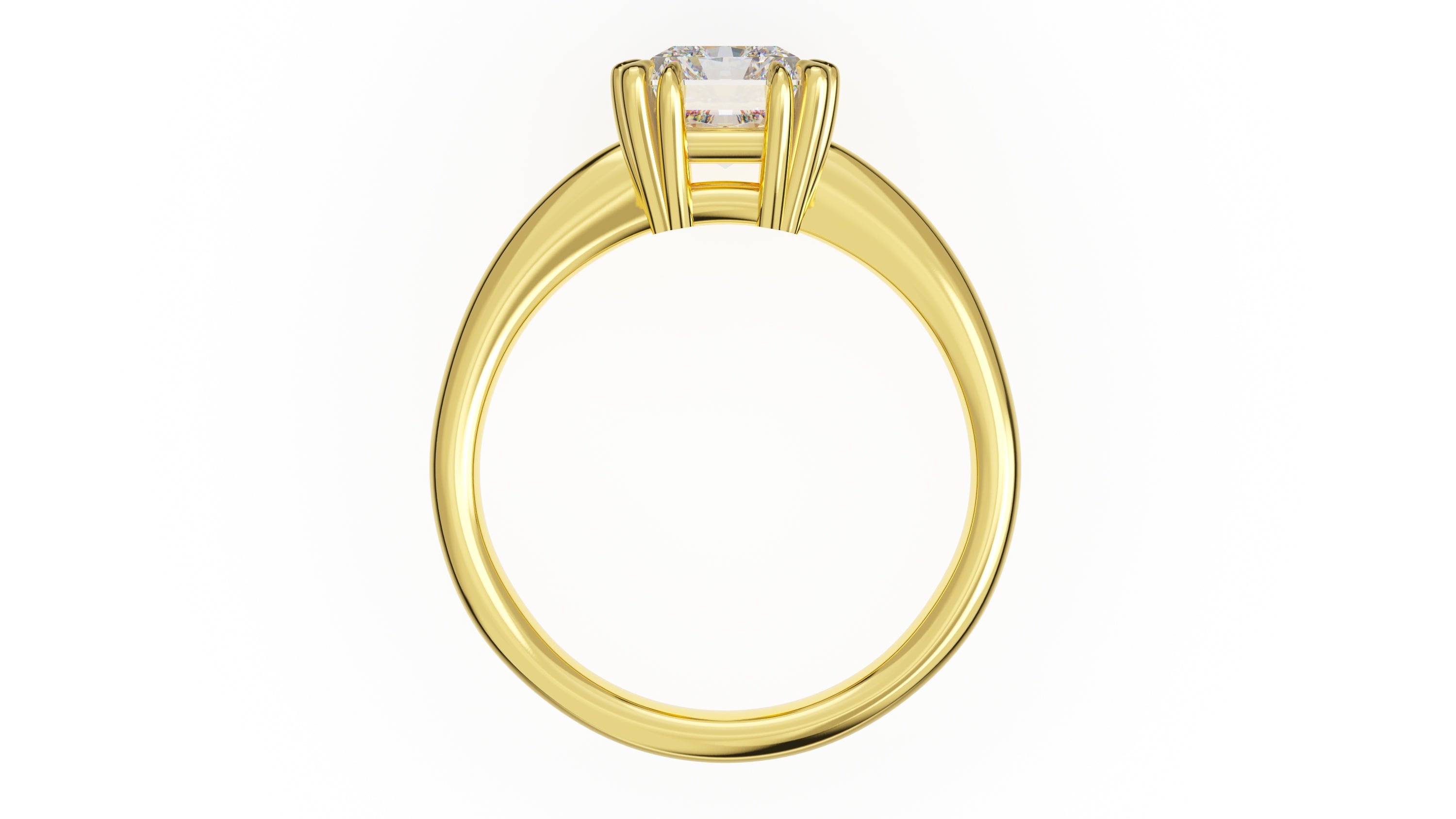 The Thalassa Ring | Radiant - Lavender Creek Gems 