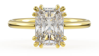 The Thalassa Ring | Radiant - Lavender Creek Gems 