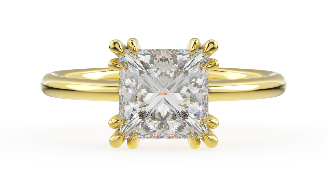 The Thalassa Ring | Princess - Lavender Creek Gems