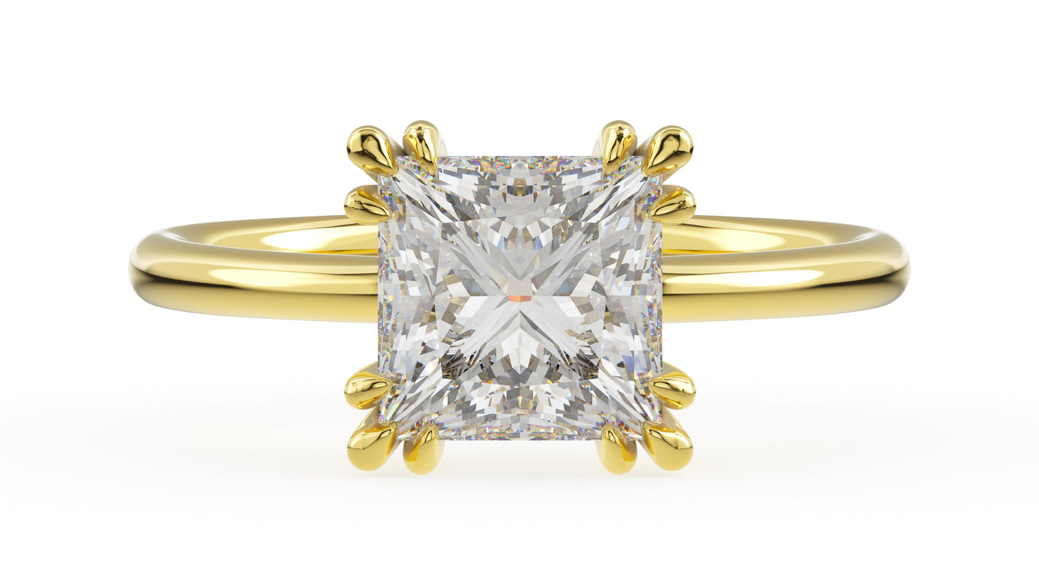 The Thalassa Ring | Princess - Lavender Creek Gems 