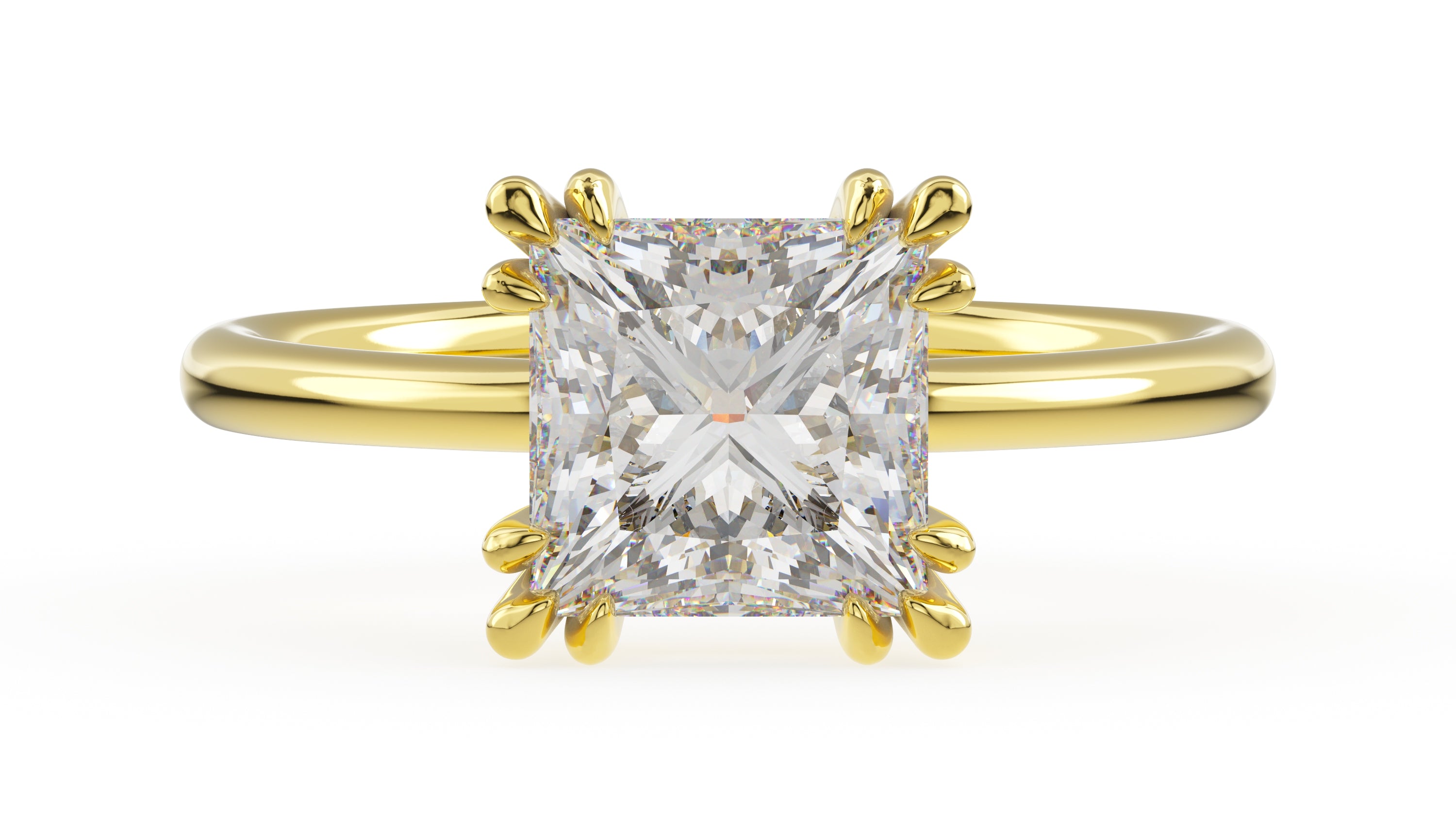 The Thalassa Ring | Princess - Lavender Creek Gems 
