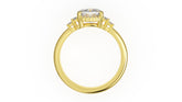 The Sura Ring | Cushion | Setting Only - Lavender Creek Gems 