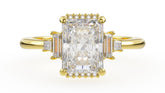 The Sura Ring | Radiant | Setting Only - Lavender Creek Gems 