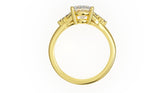 The Lyria Ring | Oval | Setting Only - Lavender Creek Gems 