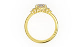The Sura Ring | Oval | Setting Only - Lavender Creek Gems 